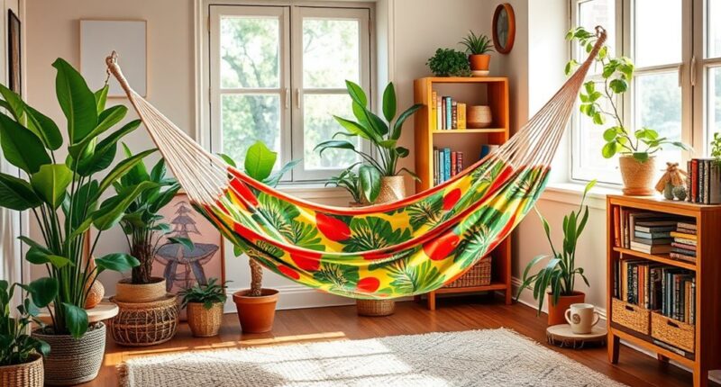 indoor hammocks for relaxation