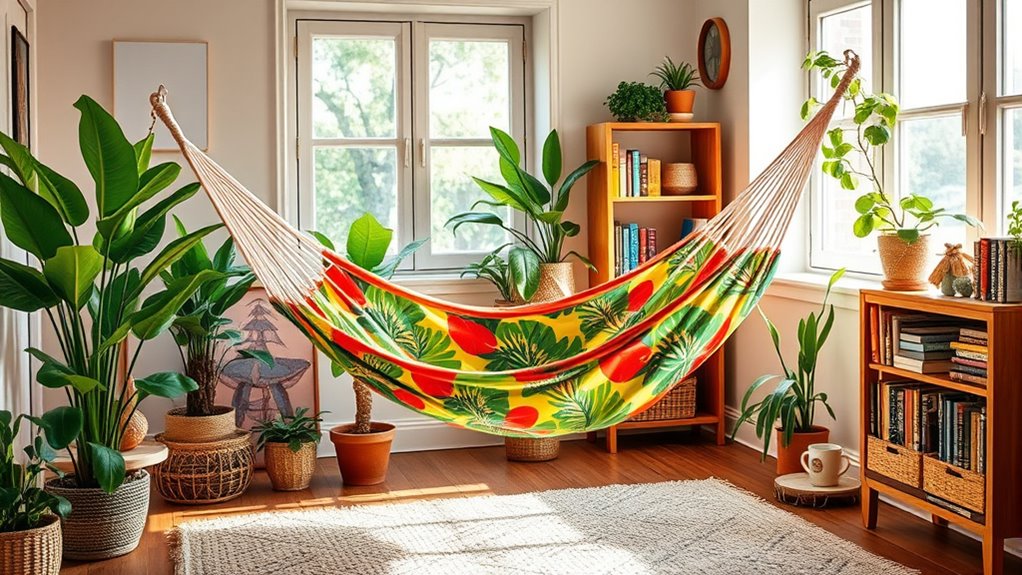 indoor hammocks for relaxation