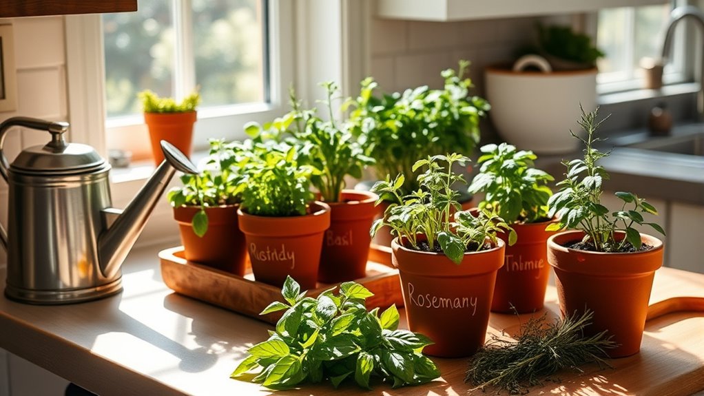 indoor herb garden expansion