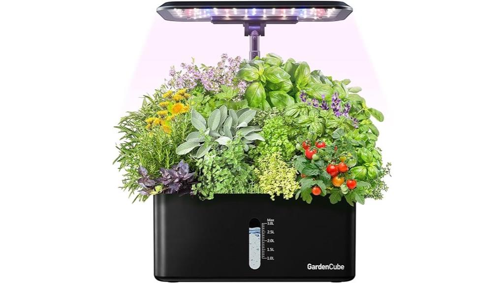 indoor hydroponics with led