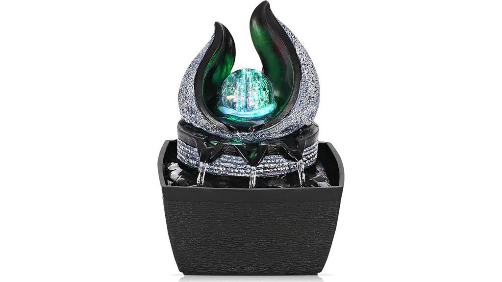 indoor led water fountain