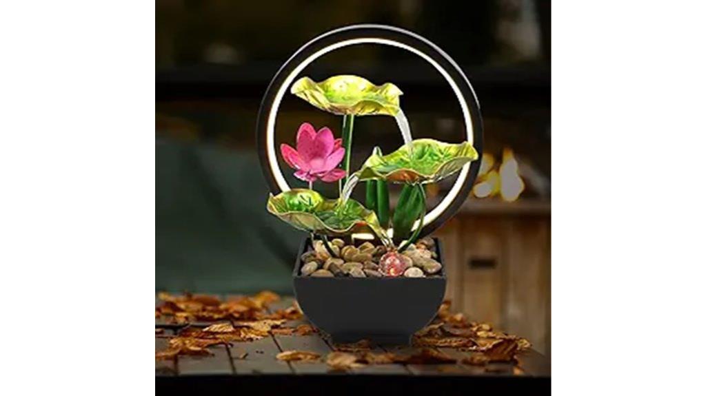 indoor meditation water fountain