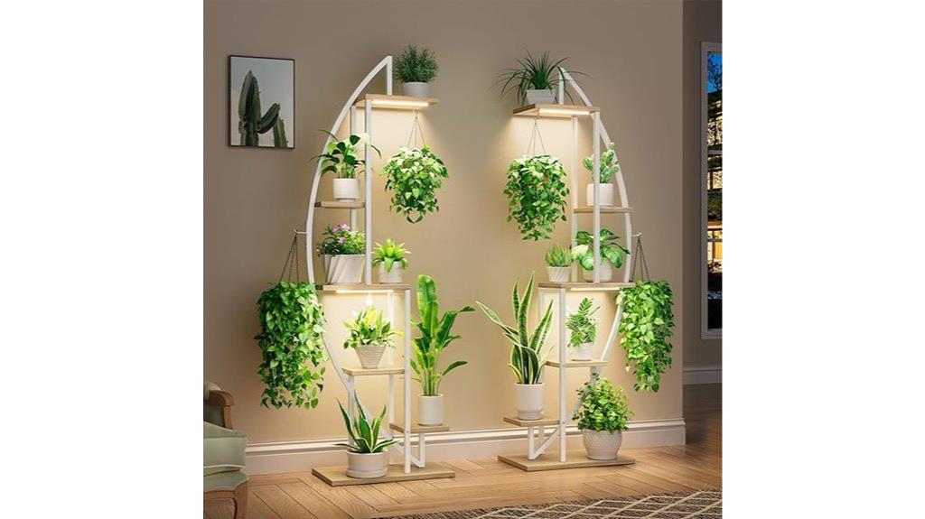 indoor metal plant stand