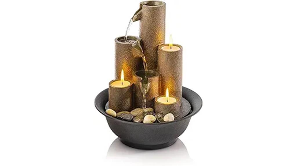 indoor tabletop water feature