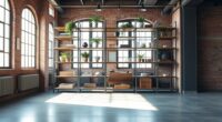 industrial shelving design trends
