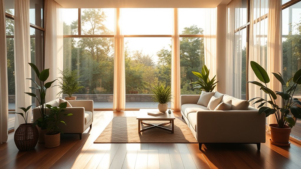 install oversized glass panes