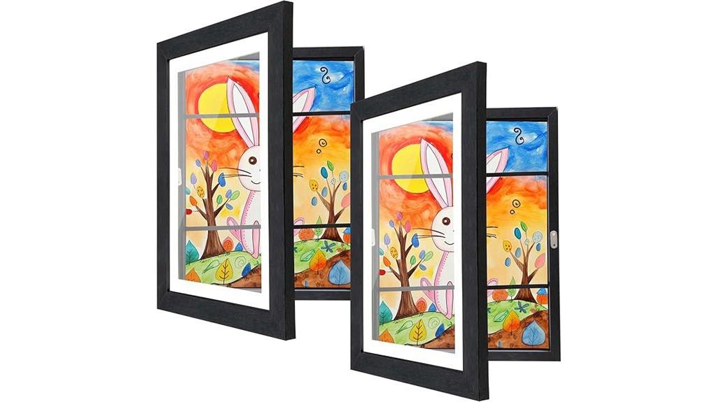 kids artwork display frames