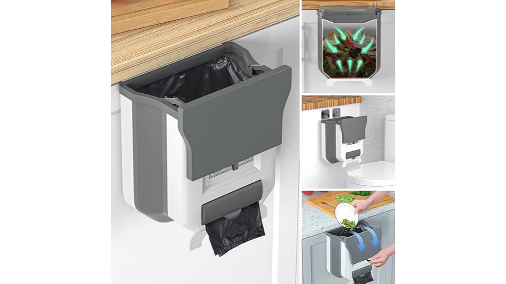 kitchen composting trash can