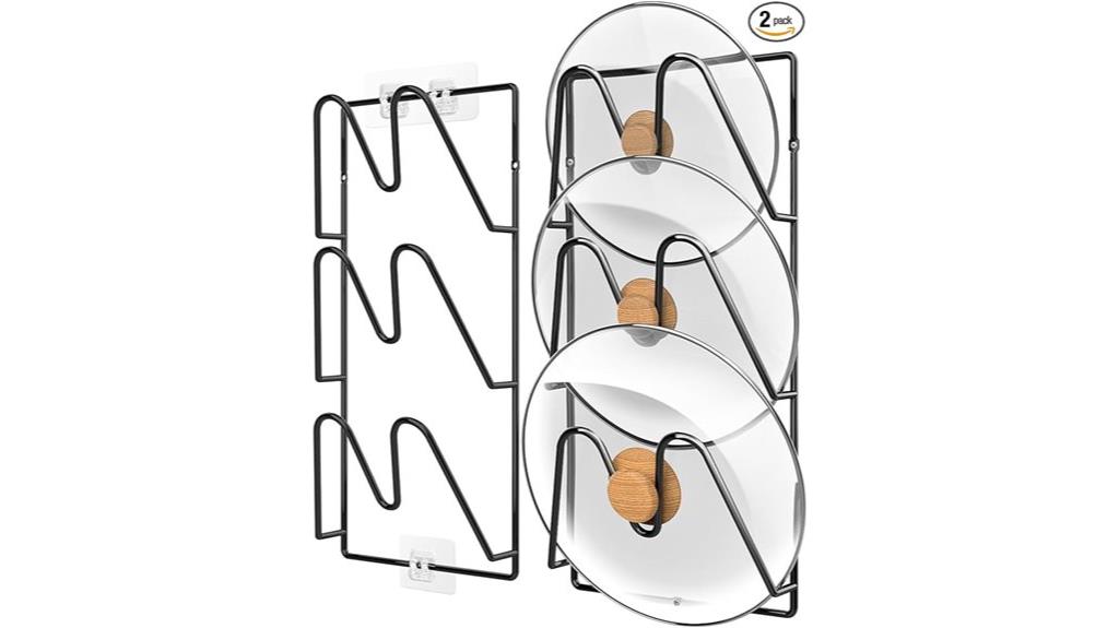 kitchen pot lid organizer