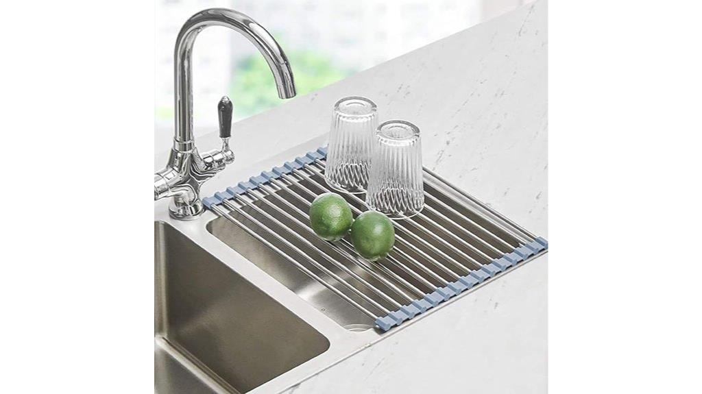 kitchen sink drying rack