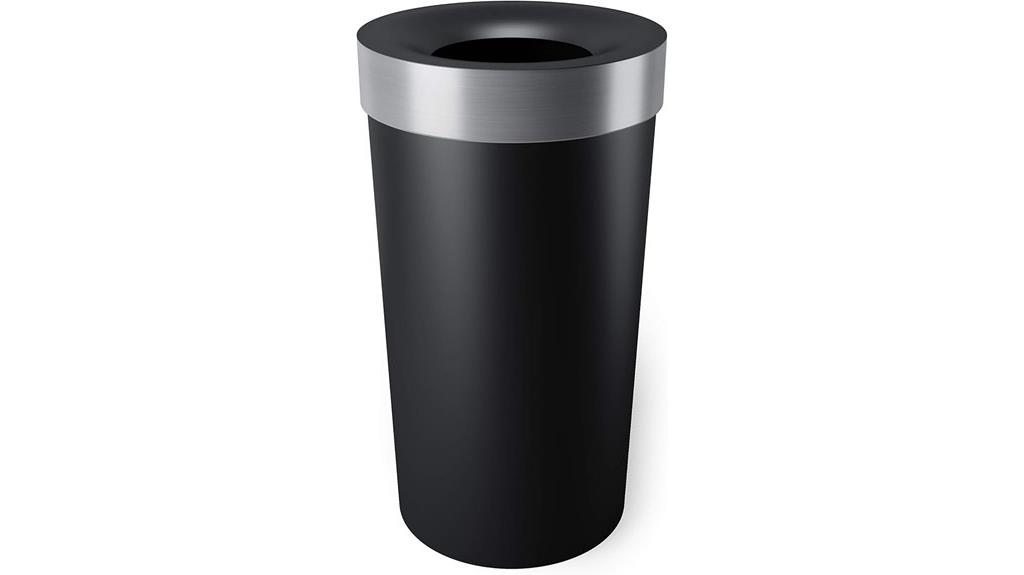 large kitchen trash can