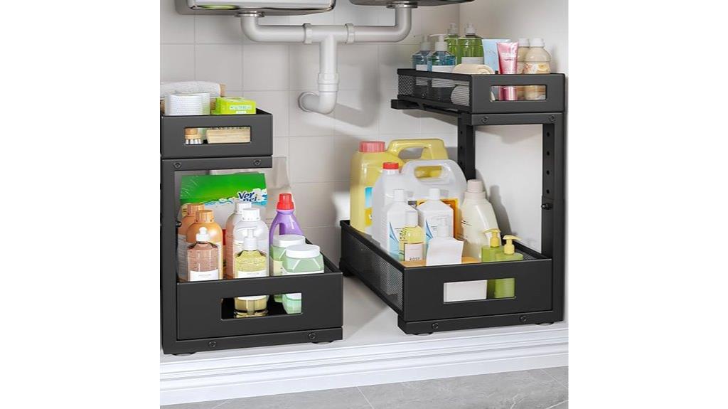 large pull out storage organizer