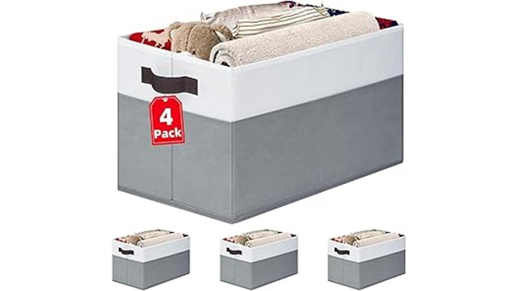 large storage baskets set
