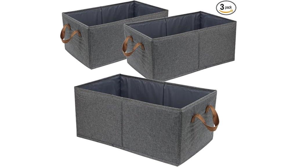 large storage bin set