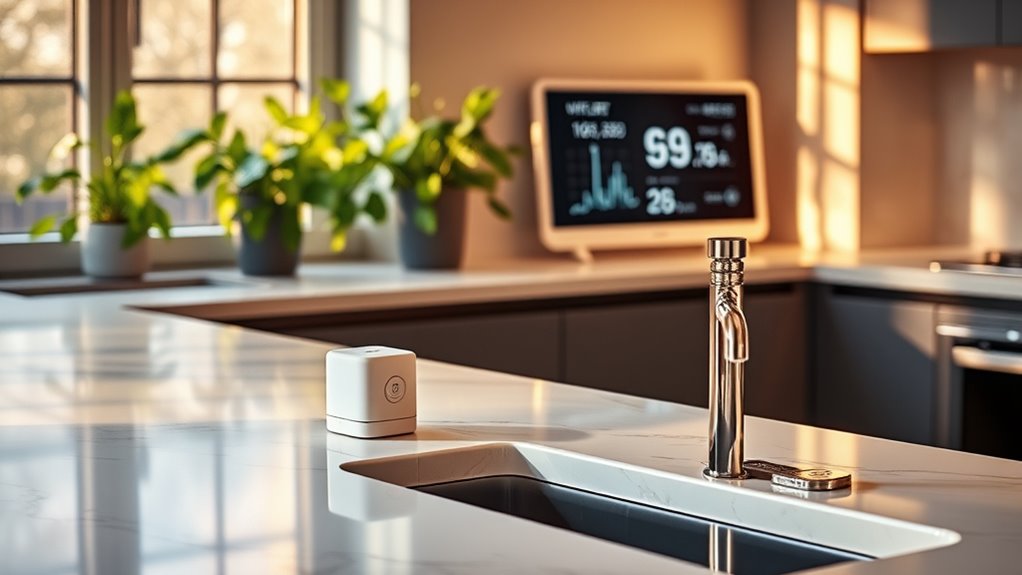 leak detection using sensors