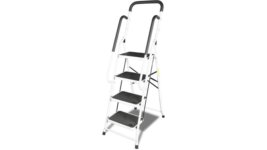 lightweight folding step ladder