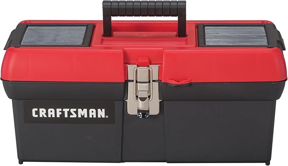 lockable 16 inch tool box