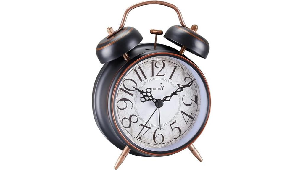 loud retro alarm clock
