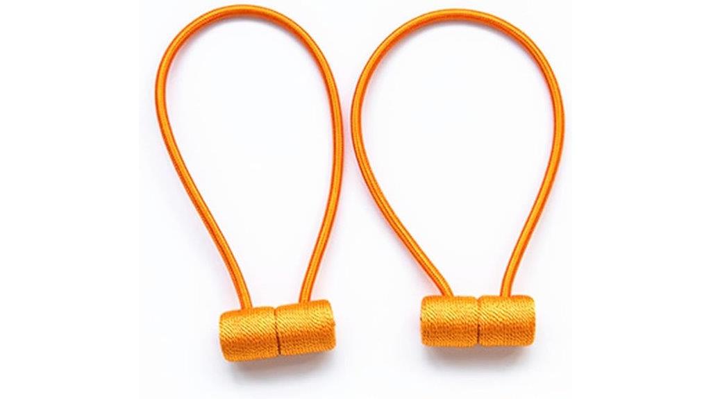 magnetic curtain tiebacks available