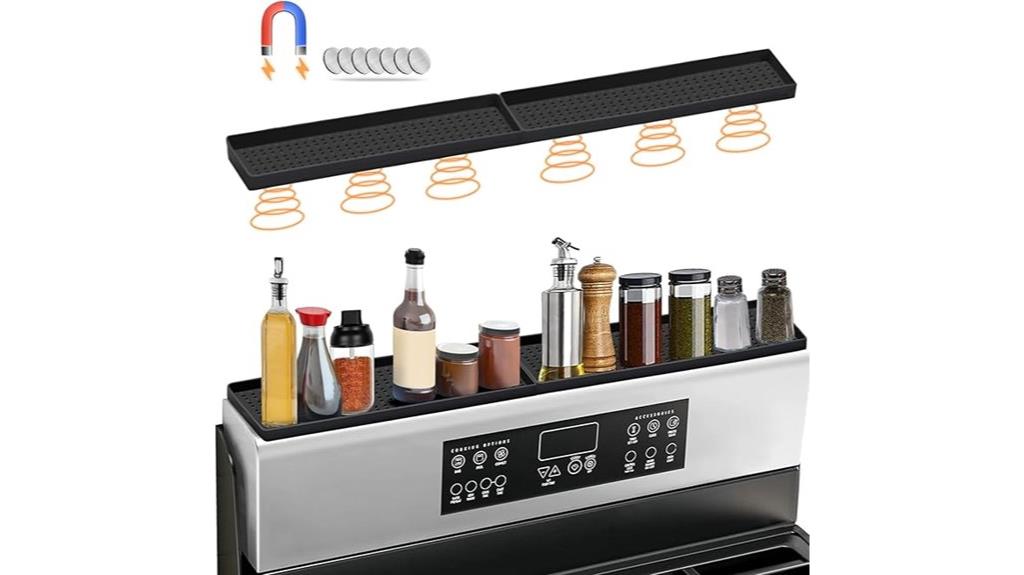 magnetic stove top organizer