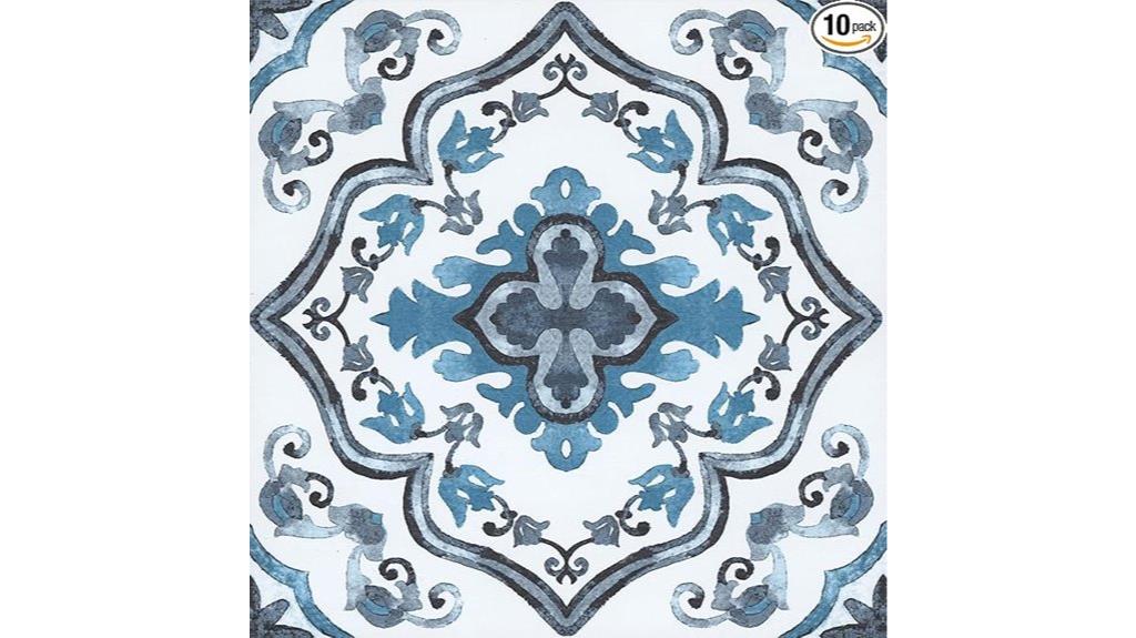 marrakesh blue peel tiles