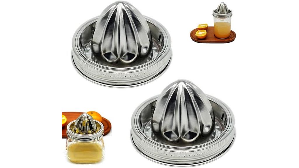 mason jar juicer lids
