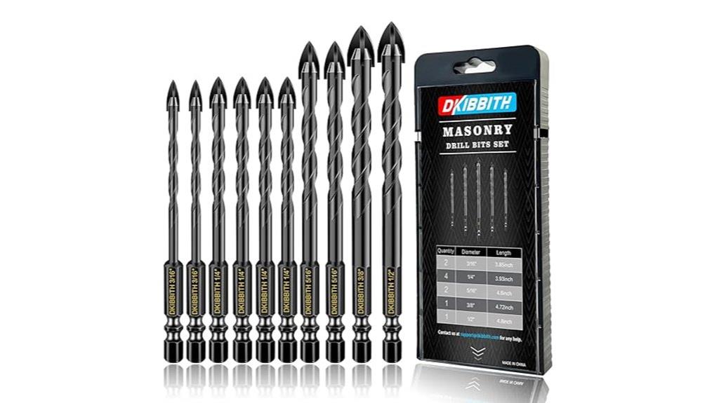 masonry concrete drill bits
