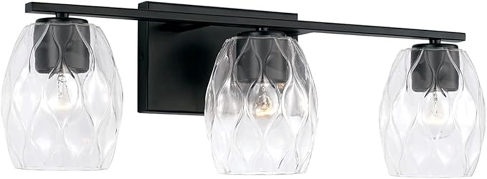 matte black vanity lights