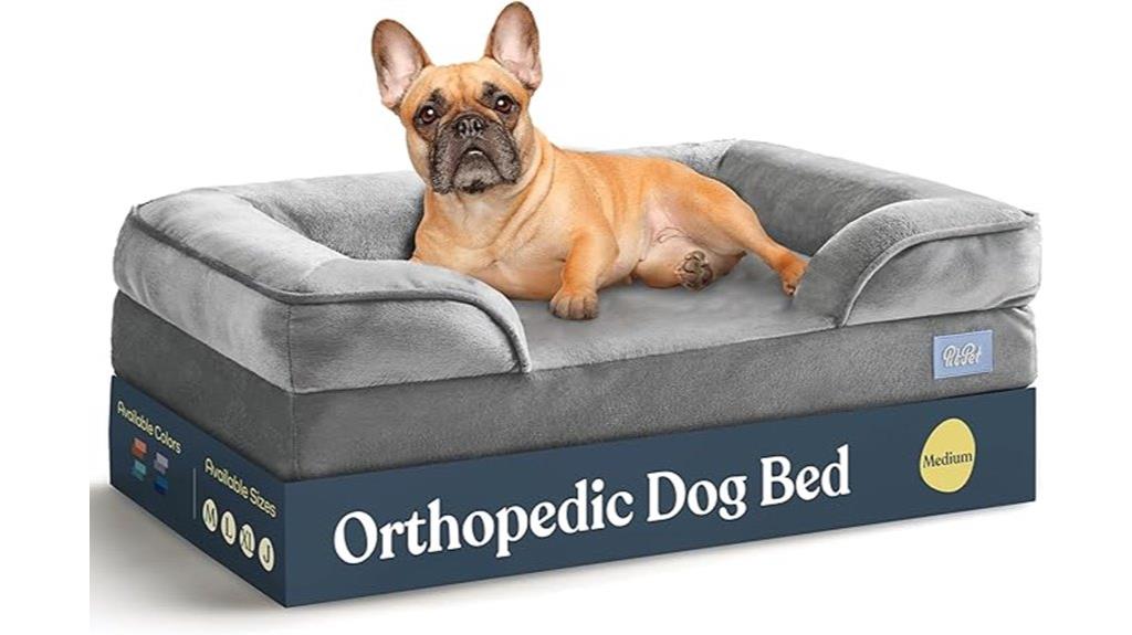 medium orthopedic dog bed
