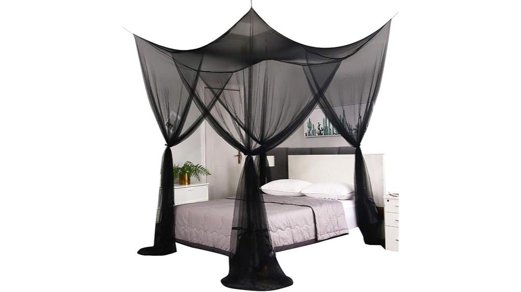 mengersi bed canopy curtains