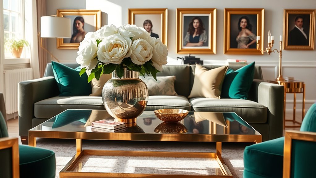 metallic decor accents guide