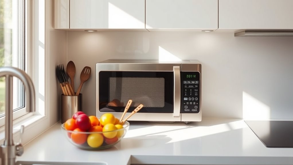 microwave selection for compact kitchens
