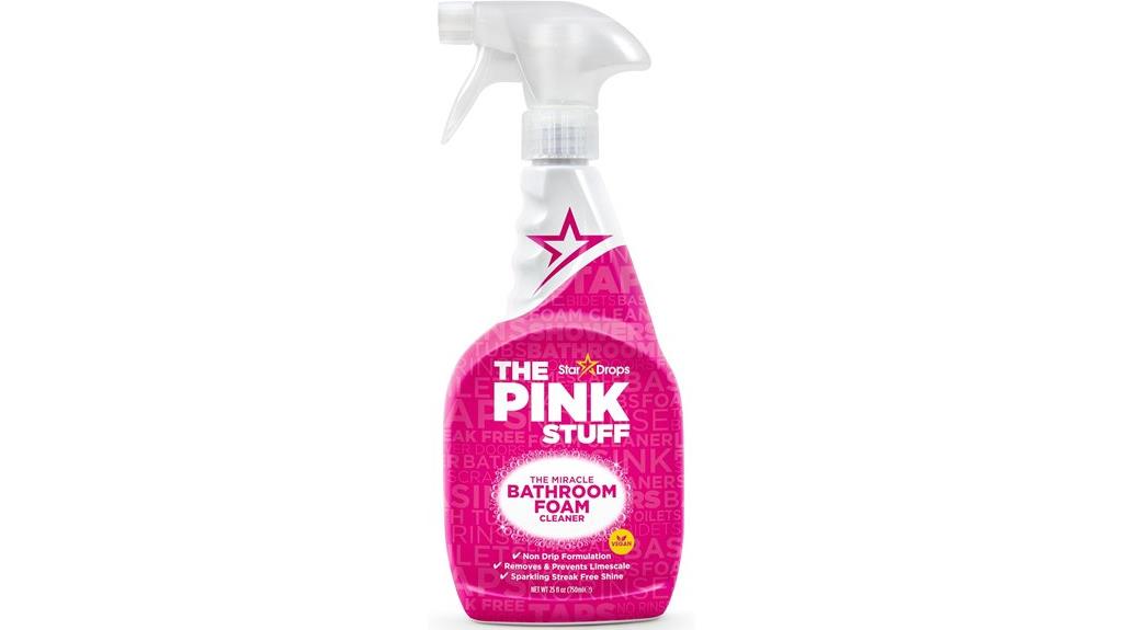 miracle bathroom foam cleaner