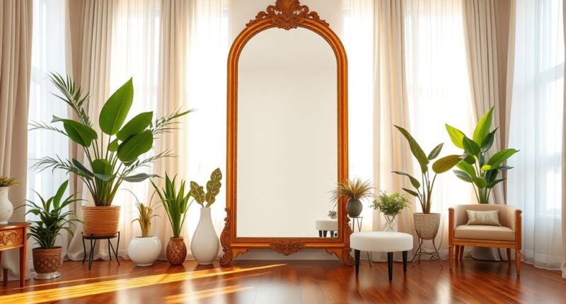 mirrors for enhancing decor