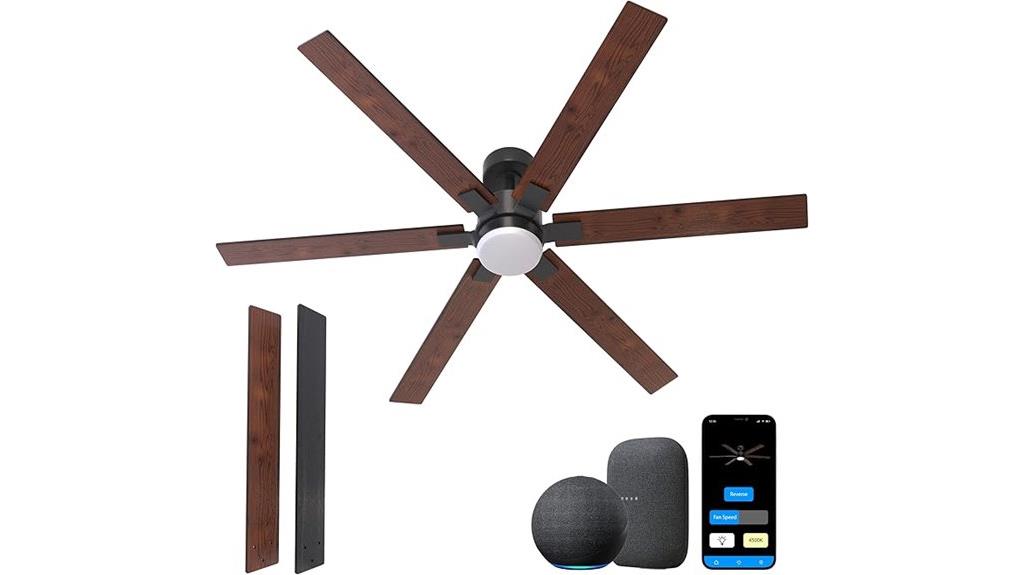 modern smart ceiling fan