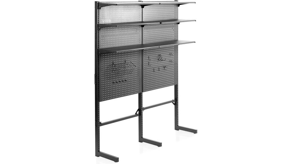 modular steel pegboard system