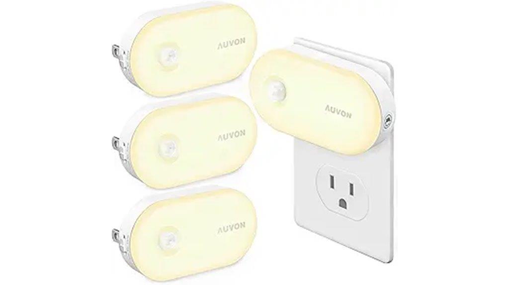 motion activated plug in night lights