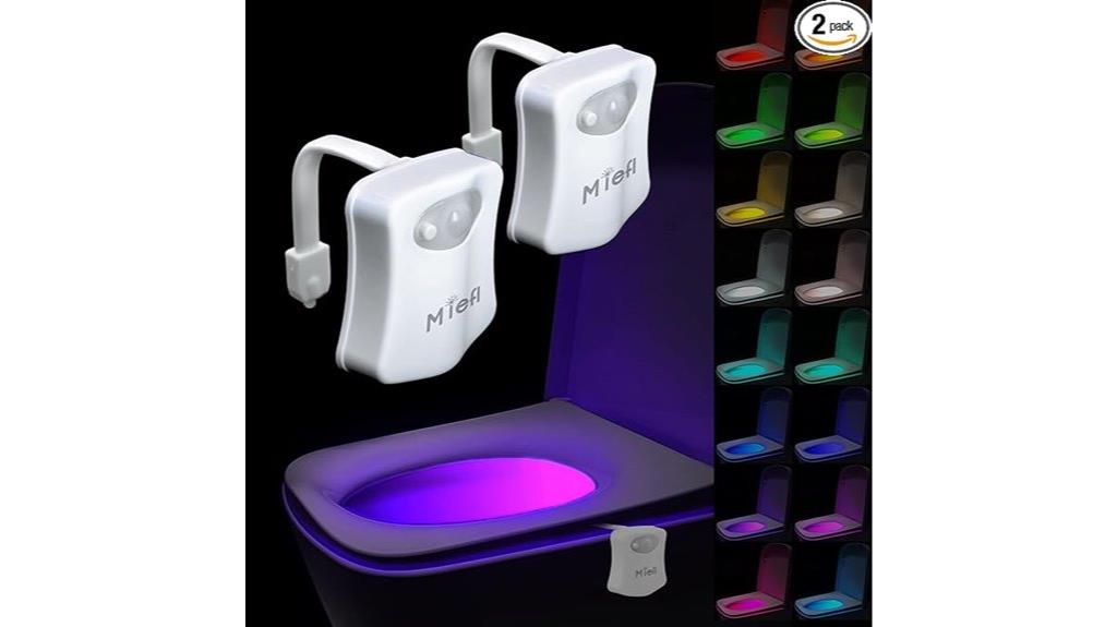 motion activated toilet lights