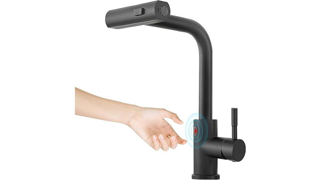 motion sensor kitchen faucet