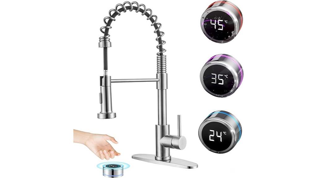 motion sensor kitchen faucet