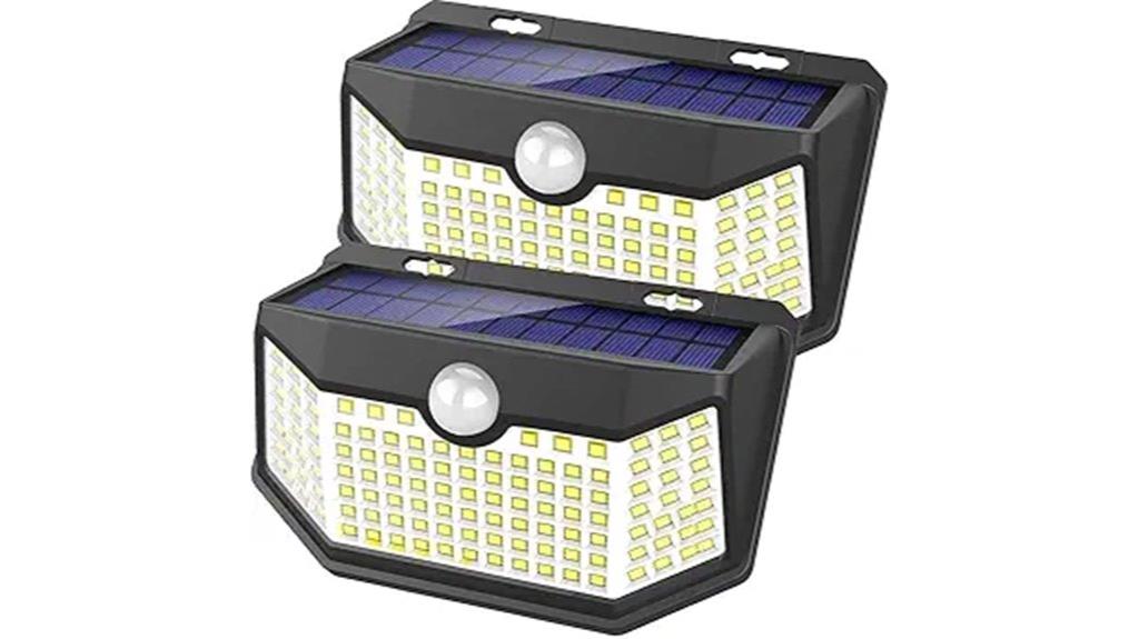 motion sensor solar lights