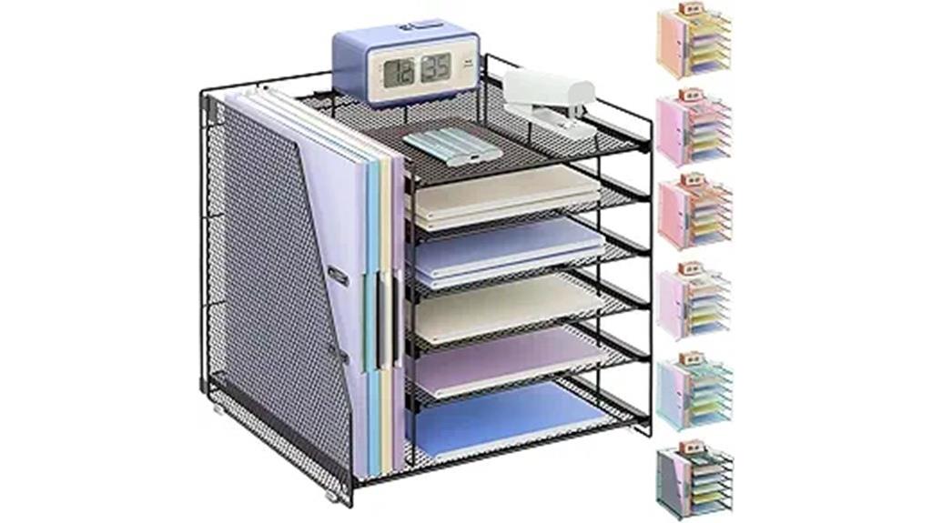 multi tiered document organizer