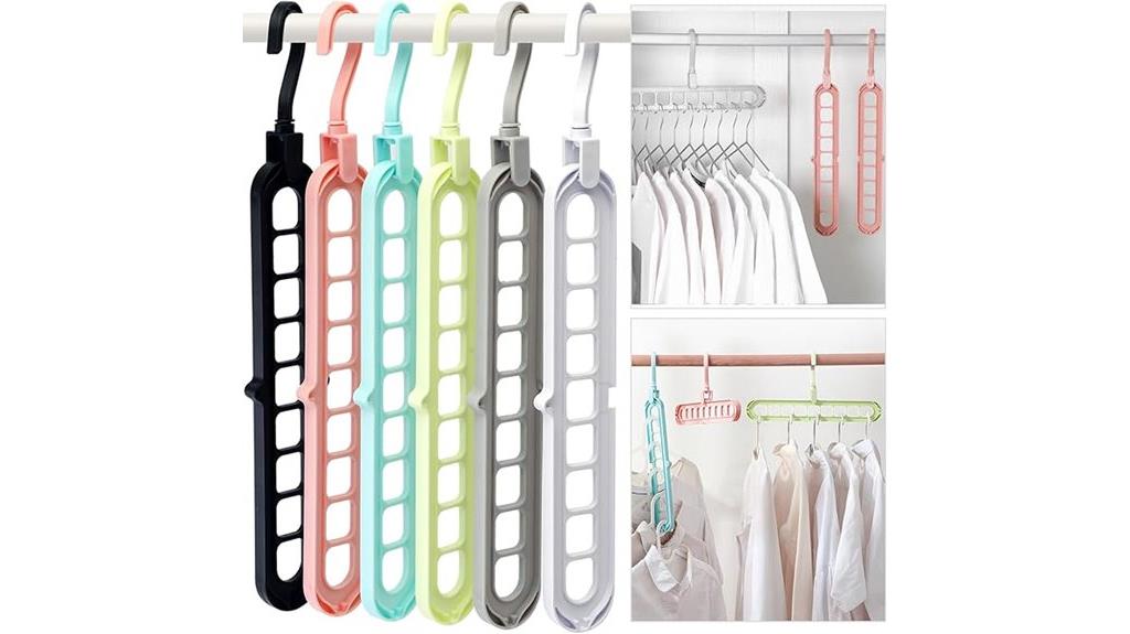 multifunctional closet storage hangers