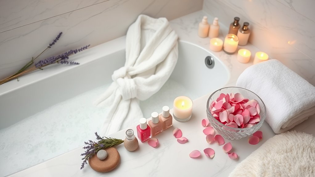 nail pampering and care