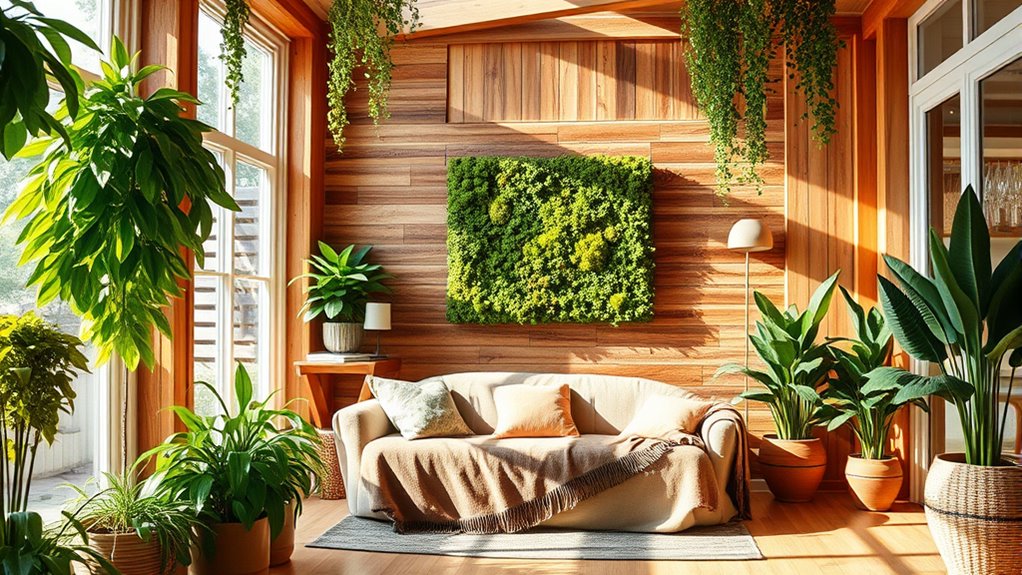 nature inspired indoor aesthetics