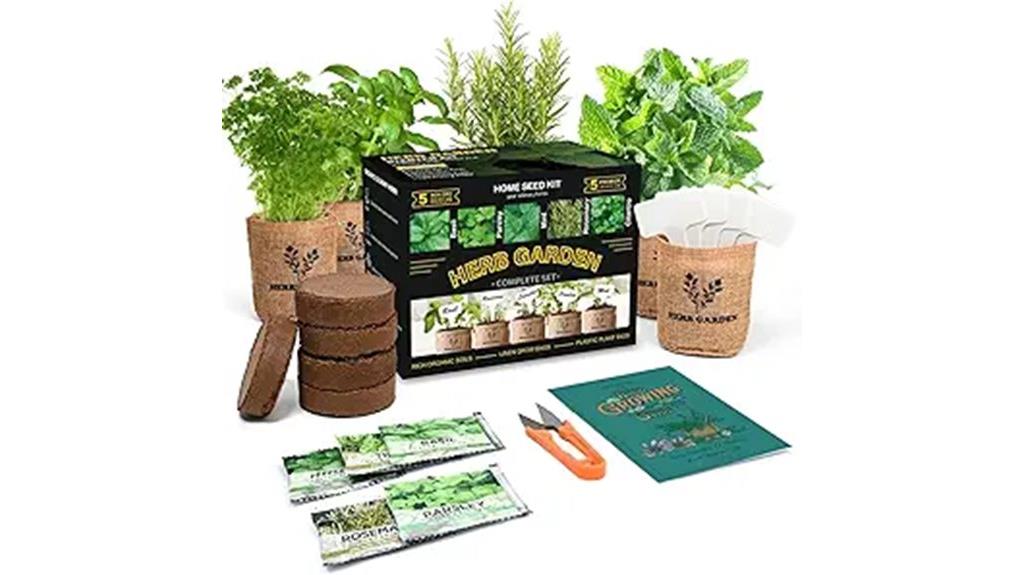 non gmo indoor herb garden
