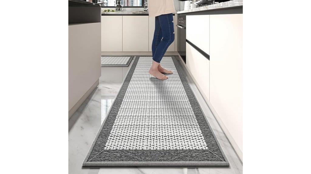 non slip kitchen rugs set