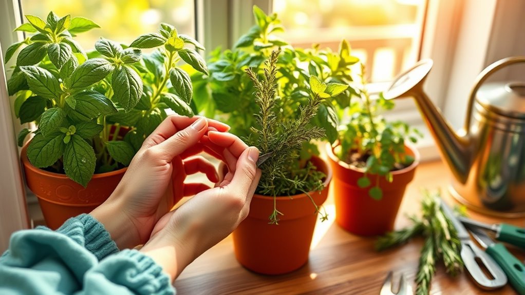 nurturing your green buddies