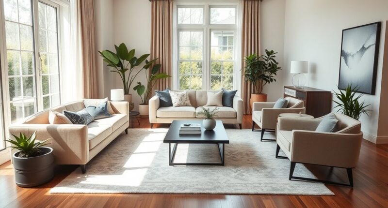 optimize furniture layout flow