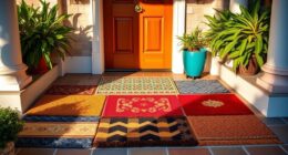 outdoor door mats selection